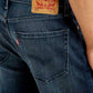 Men's 511 Dark Blue Slim Fit Mid Rise Jeans - Detail View