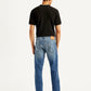 Men's 511 Blue Slim Fit Mid Rise Jeans - Back View