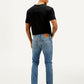Men's 511 Light Blue Slim Fit Mid Rise Jeans - Back View