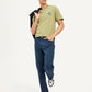 Men's 511 Dark Blue Slim Fit Mid Rise Jeans - Styleshot View