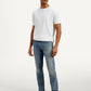 Men's 511 Blue Slim Fit Mid Rise Jeans - Side View