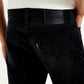 Men's 511 Black Slim Fit Mid Rise Jeans - Detail View