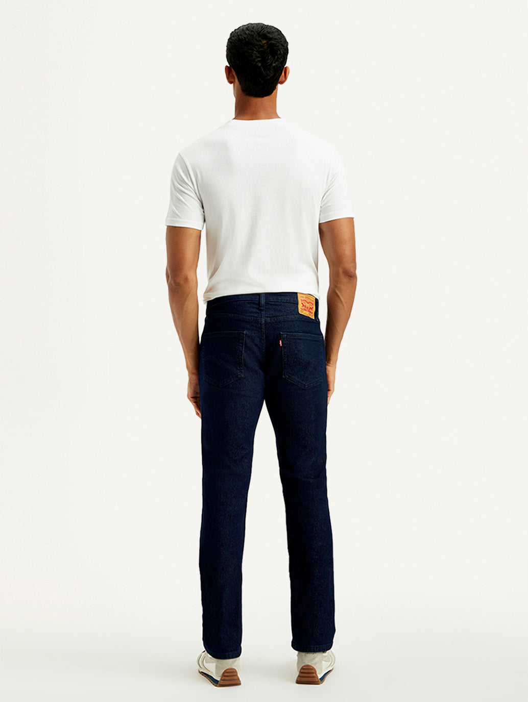 Men's 511 Navy Slim Fit Mid Rise Jeans - Back View