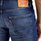 Men's 511 Blue Slim Fit Mid Rise Jeans - Detail View