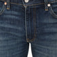 Men's 511 Blue Slim Fit Mid Rise Jeans - detail View
