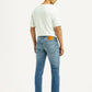 Men's 511 Light Blue Slim Fit Mid Rise Jeans - Back View