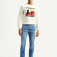 Men's 511 Light Blue Slim Fit Mid Rise Selvedge Jeans - Front View