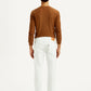 Men's 511 White Slim Fit Mid Rise Jeans - Back View