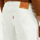 Men's 511 White Slim Fit Mid Rise Jeans - Detail View