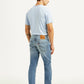 Men's 511 Blue Slim Fit Mid Rise Selvedge Jeans - Back View