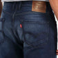 Men's 511 Dark Blue Slim Fit Hyper Stretch Jeans - Detail View