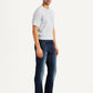 Men's 511 Dark Blue Slim Fit Hyper Stretch Jeans - Side View