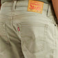 Men's 511 Light Green Slim Fit Mid Rise Jeans - Detail View