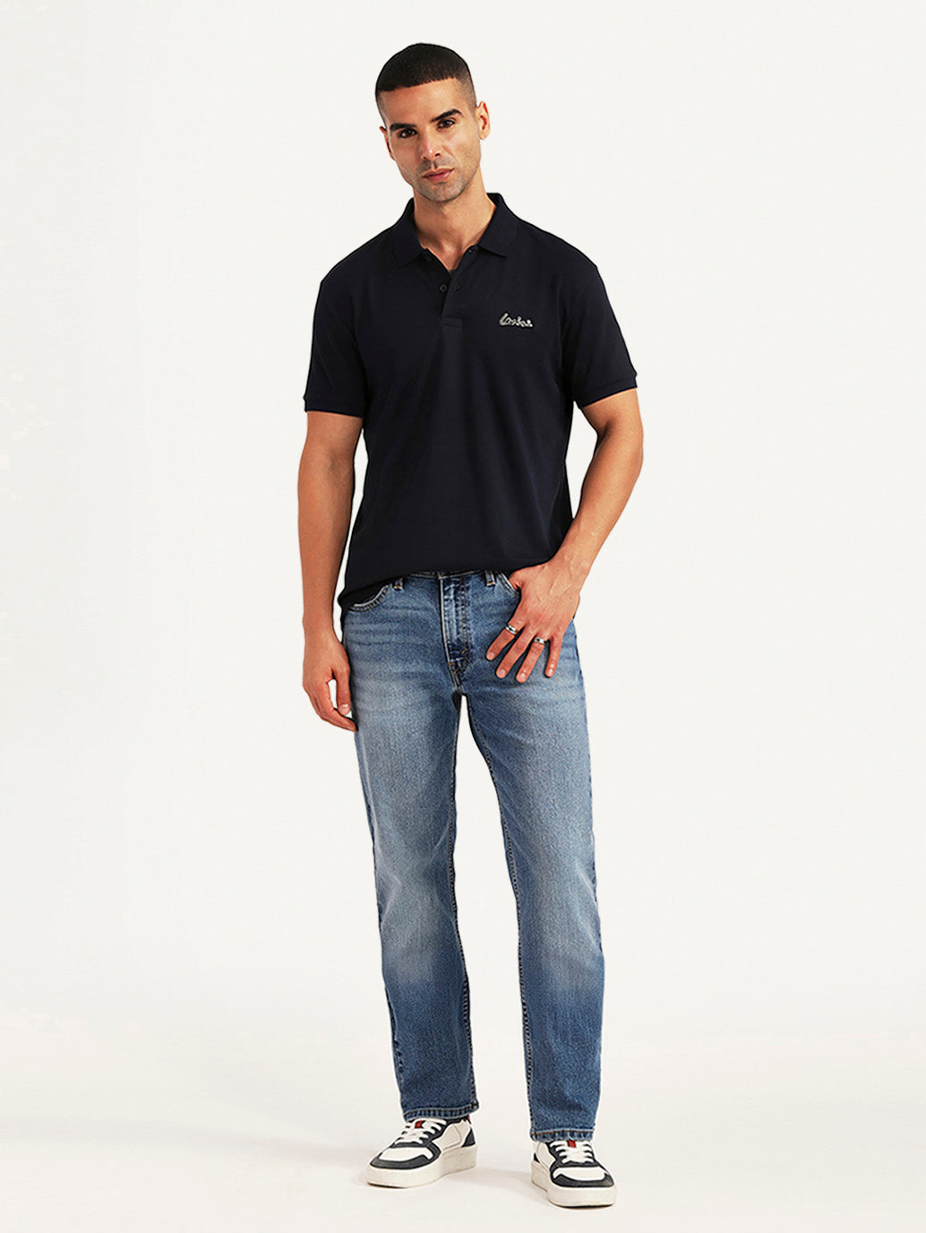 Men's 511 Blue Slim Fit Mid Rise Kooltex Jeans