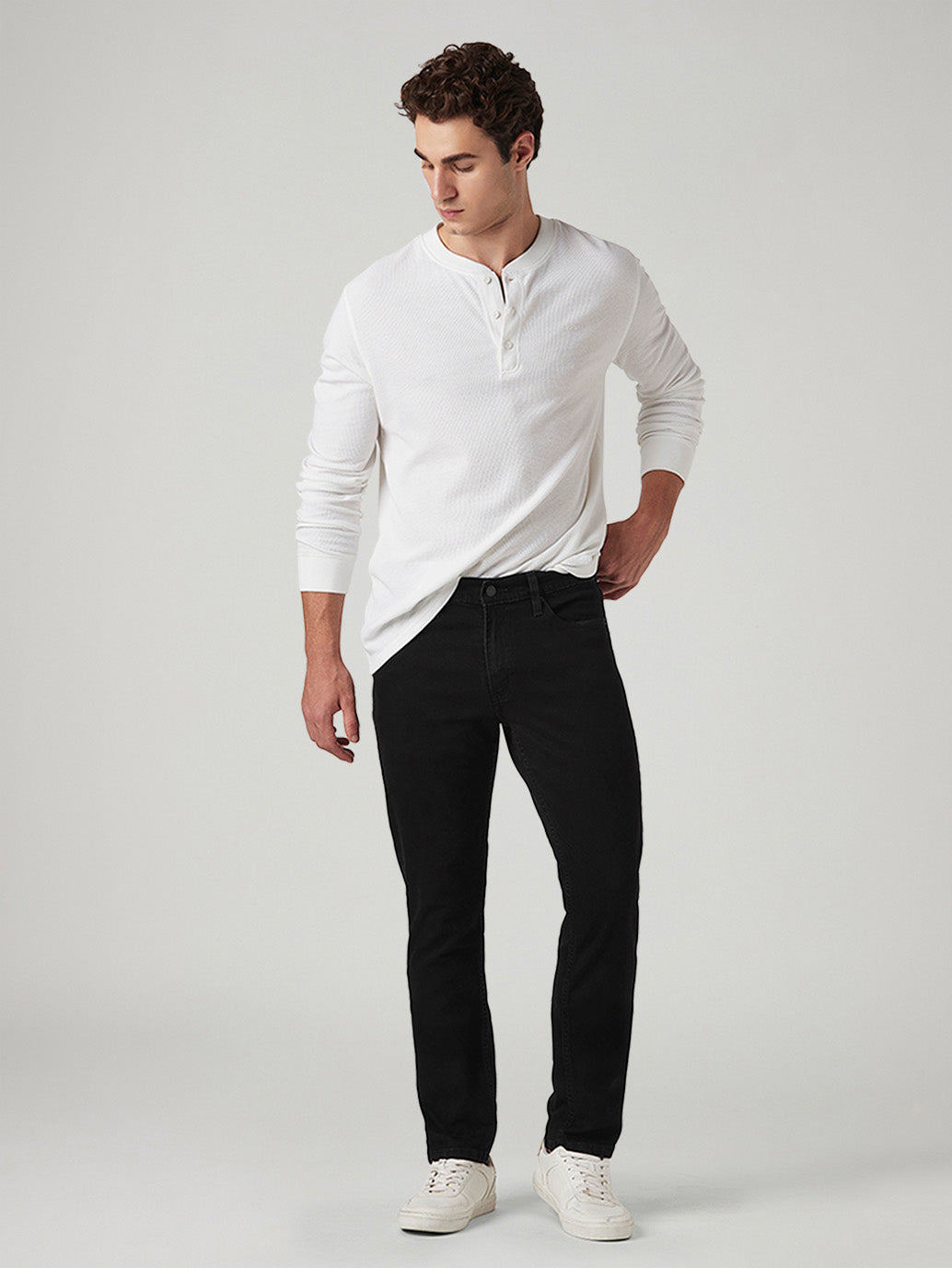 Mens 511 Mid Rise Slim Fit Cotton Stretch Blend Jeans