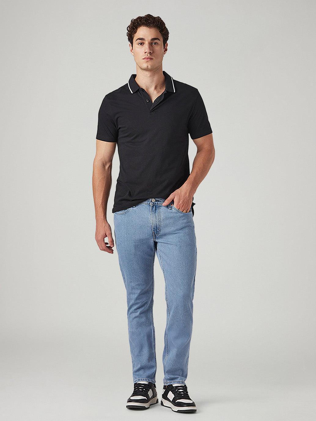 Mens 511 Mid Rise Slim Fit Cotton Stretch Blend Jeans