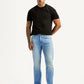 Men's 511 Light Blue Slim Fit Mid Rise Jeans - Front View