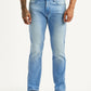 Men's 511 Light Blue Slim Fit Mid Rise Jeans - Front View