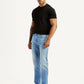Men's 511 Light Blue Slim Fit Mid Rise Jeans - Side View
