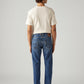 Men's 511 Blue Slim Fit Mid Rise Selvedge Jeans - Back View