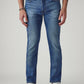 Men's 511 Blue Slim Fit Mid Rise Jeans - Front View