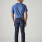 Men's 511 Dark Blue Slim Fit Mid Rise Jeans - Back View