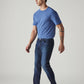 Men's 511 Dark Blue Slim Fit Mid Rise Jeans - Side View