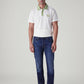 Men's 511 Indigo Slim Fit Mid Rise Linen Jeans - Front View