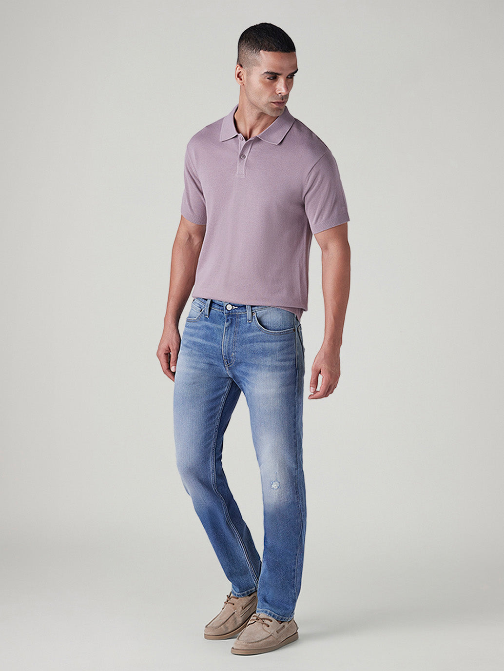 Men's 511 Blue Slim Fit Mid Rise Jeans