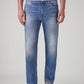 Men's 511 Blue Slim Fit Mid Rise Jeans - Front View