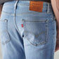Men's 511 Light Blue Slim Fit Mid Rise Selvedge Jeans - 20 View