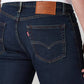 Men's 511 Dark Blue Slim Fit Mid Rise Selvedge Jeans - Detail View