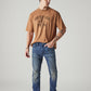 Men's 511 Indigo Slim Fit Mid Rise Selvedge Jeans - Styleshot View