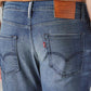 Men's 511 Indigo Slim Fit Mid Rise Selvedge Jeans - Detail View