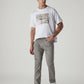 Men's 511 Grey Slim Fit Mid Rise Overdyed Jeans - Styleshot View