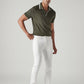 Men's 511 White Slim Fit Mid Rise Overdyed Jeans - Front View