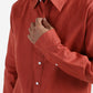 Men's Solid Spread Collar Shirt - 76929ca9-1ec1-431e-96c1-749c7e43fc87 View