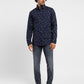 Men's Geometric Print Spread Collar Shirt - d949d647-f01f-41cf-ac87-cabe3d663e30 View
