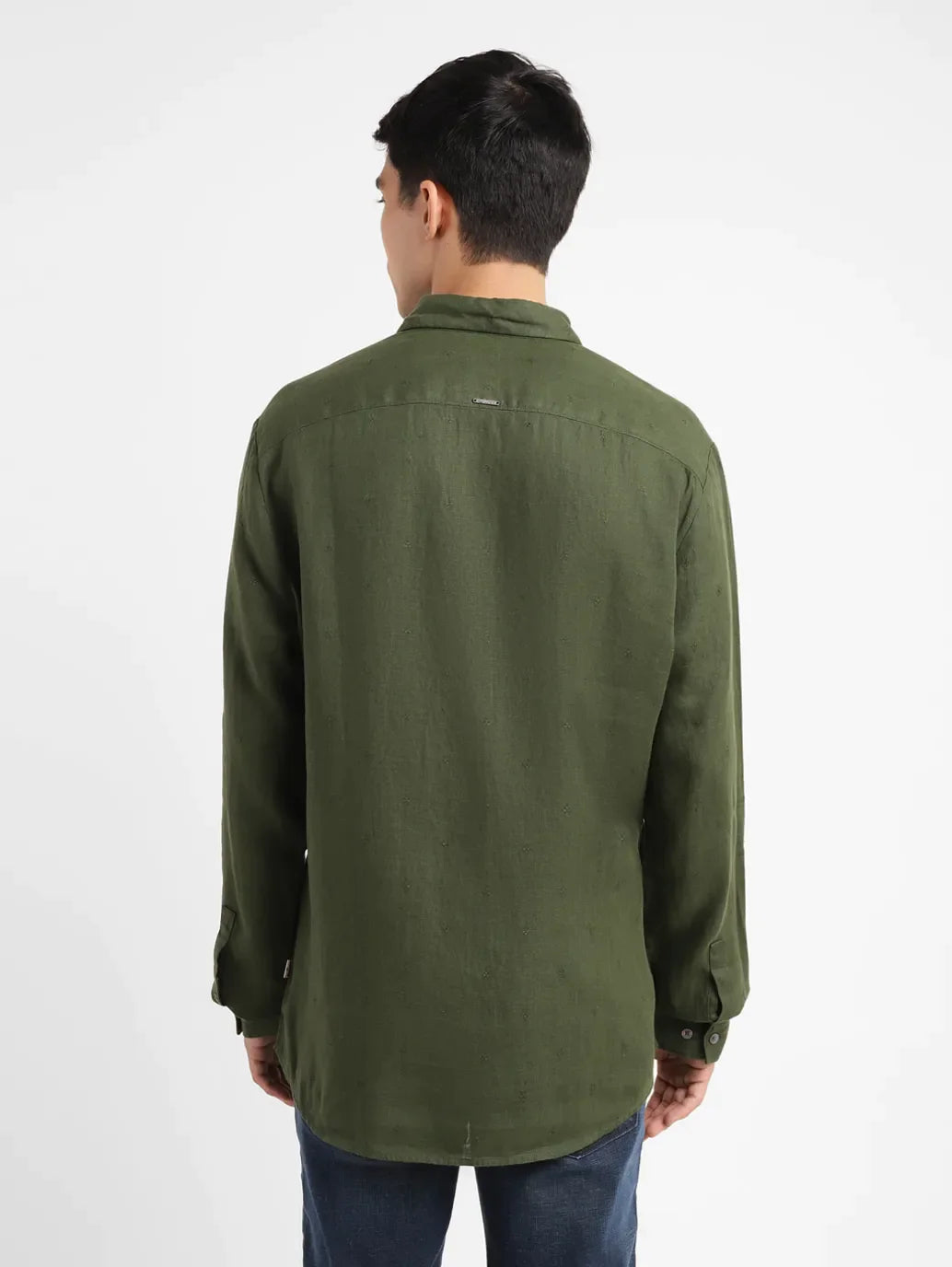 Men's Solid Slim Fit Shirt - 47c92a2e-ca49-41ec-9e20-0898ce7ef841 View