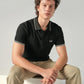 Men's Cotton Slim Fit Solid Pique Polo T shirt - fb747a47-0d7a-43c1-ba5d-6be992bfefe0 View