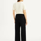 Women's High Rise Black Wide Leg Trousers - 1dd2a34818f3cd5f88e3348c43b994d4 View