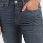 Men's Blue Skinny Fit Mid Rise Jeans - 451d276d-fced-429c-bfef-aac6146936f9 View