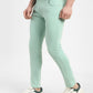 Men's Mint Green Skinny Fit Mid Rise Jeans - 8ede305b-a729-424a-80b3-107f99aec582 View