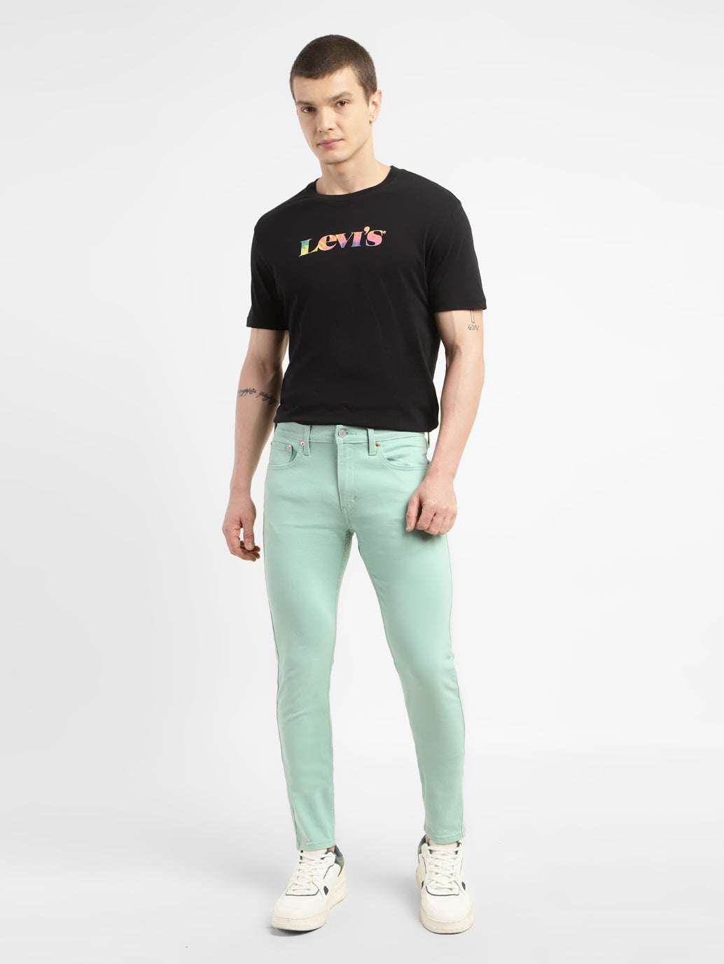 Men's Skinny Tapered Fit Jeans - e6659900-3313-4463-acfc-4d1864069c14 View