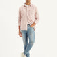 Men's Light Blue Skinny Fit Mid Rise Jeans - Styleshot View