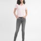 Women's 711 Grey Skinny Fit Mid Rise Jeans - 163e8439-4c95-43f2-9fe0-eb8d06bc90a4 View