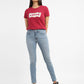 Women's 711 Blue Skinny Fit Mid Rise Jeans - 60ed766a-464f-4aad-ace3-e11c128b3a70 View