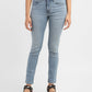 Women's 711 Blue Skinny Fit Mid Rise Jeans - 2e3c55c7-5c74-4df5-b6b9-176bafb55889 View