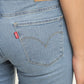 Women's 711 Blue Skinny Fit Mid Rise Jeans - b320b45c-48b7-4fa1-8997-abd5229c4650 View