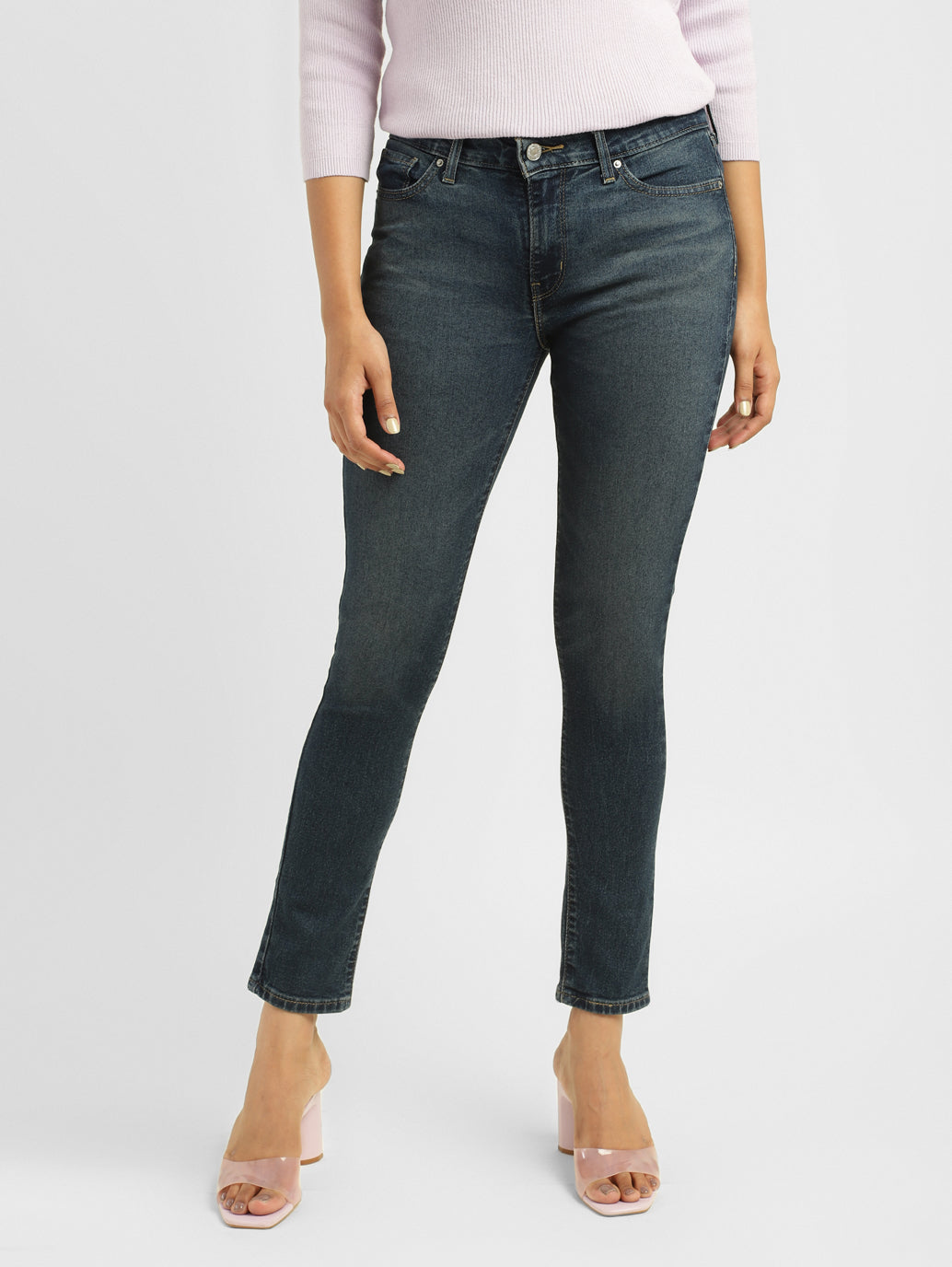 Women's Mid Rise 711 Skinny Fit Jeans